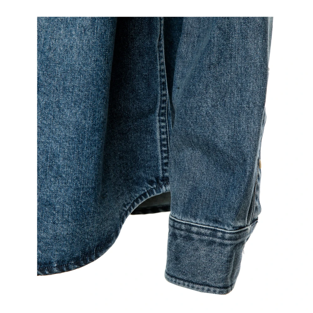 Denham Noah Denim Overhemd Blue Heren