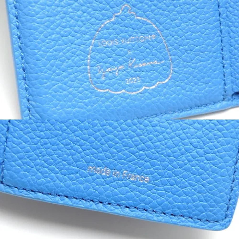 Louis Vuitton Vintage Pre-owned Canvas wallets Blue Dames