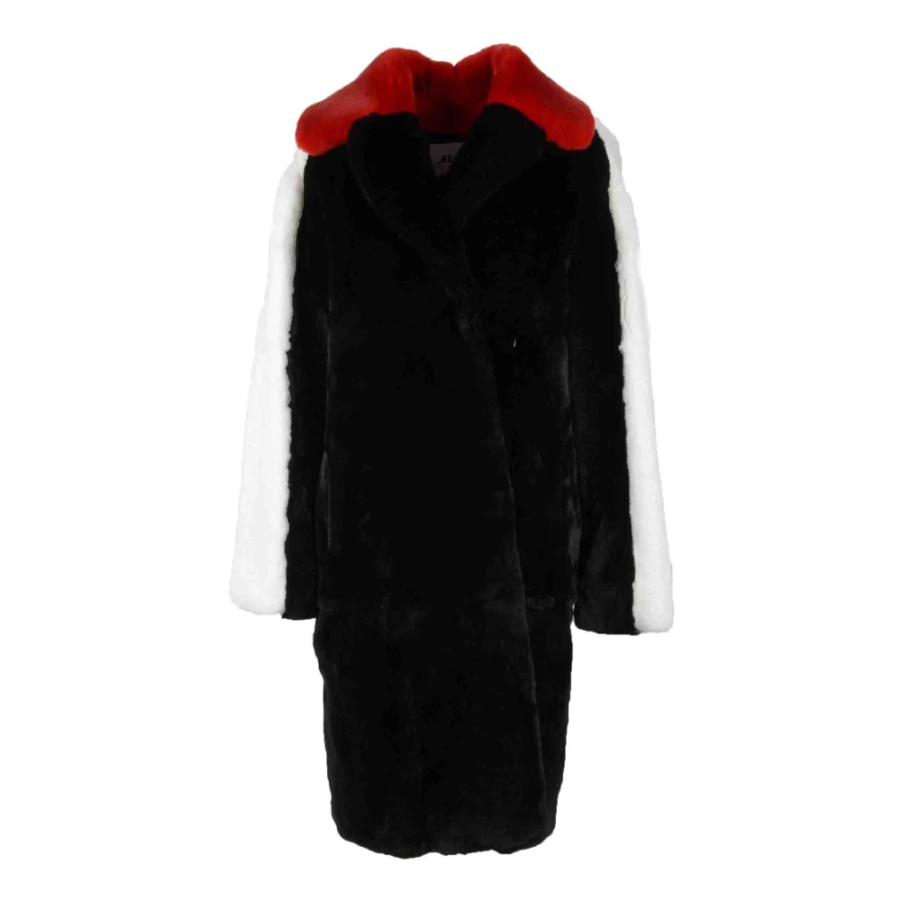 Coats > Single-Breasted Coats - - Msgm - Modalova