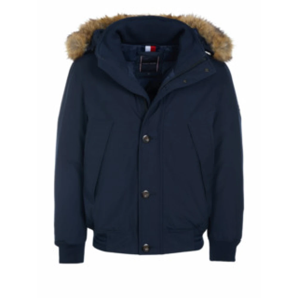 Tommy Hilfiger Stijlvolle Jas Blue Heren