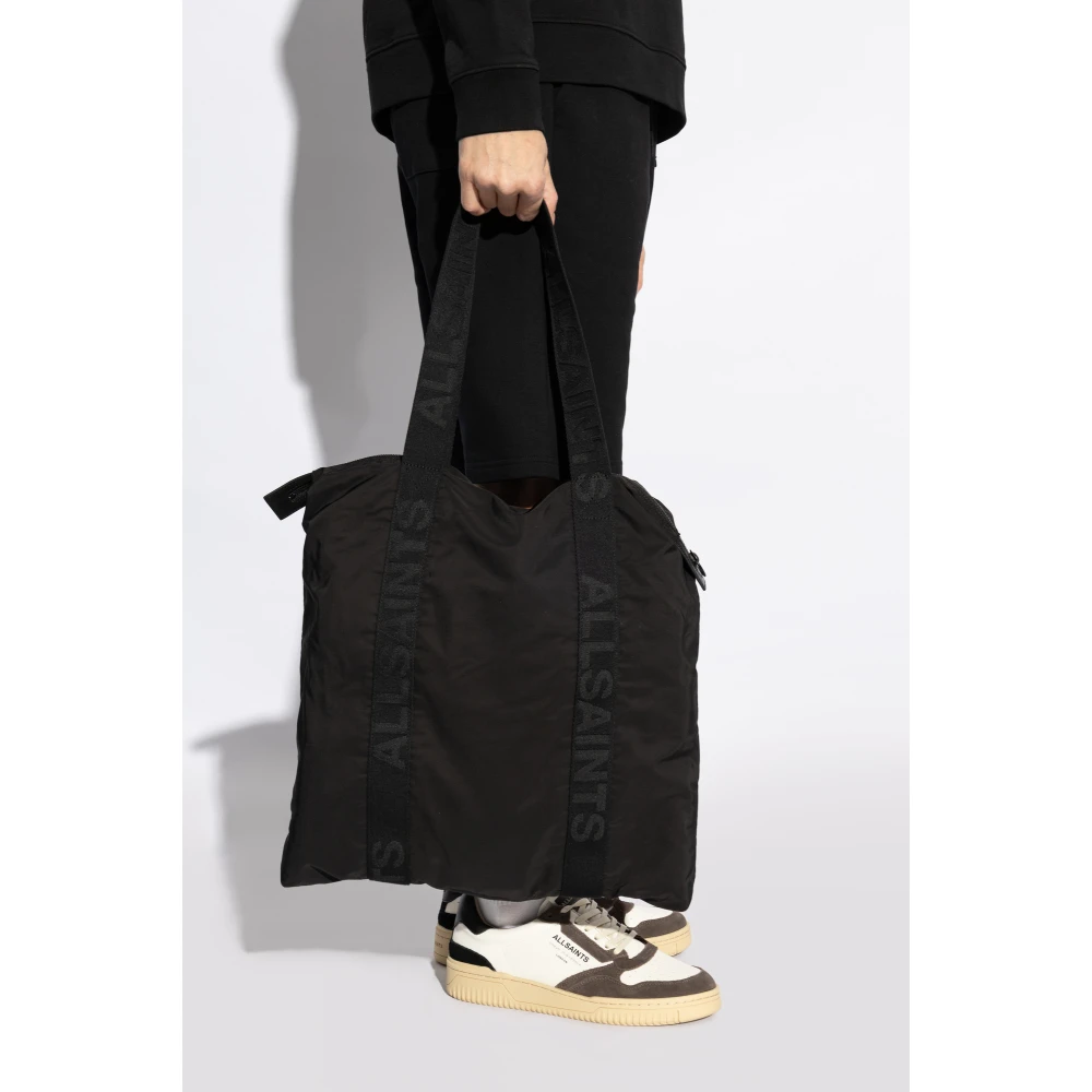AllSaints Afan Shopper Tas Black Heren