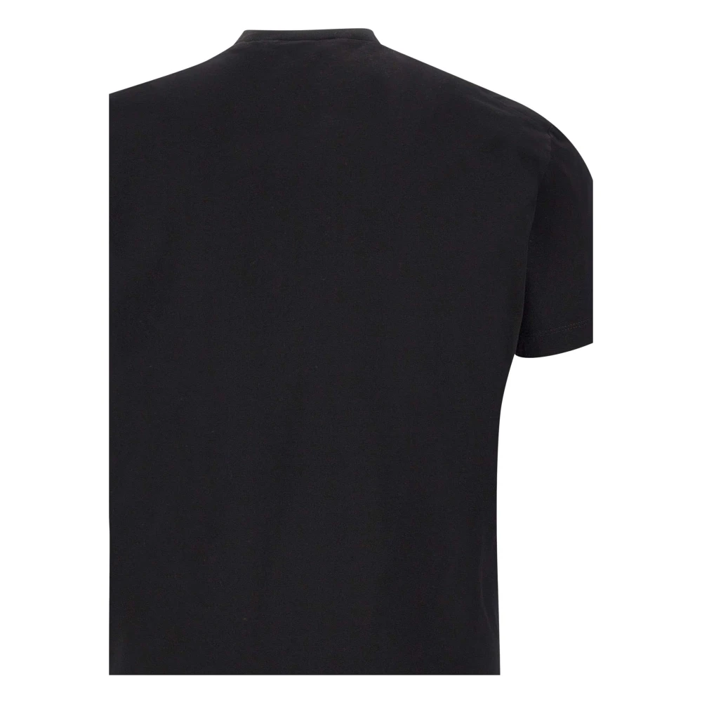 Dsquared2 Zwarte T-shirts en Polos Black Heren