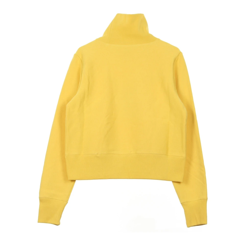 Champion Gele Turtle Neck Sweatshirt voor Vrouwen Yellow Dames