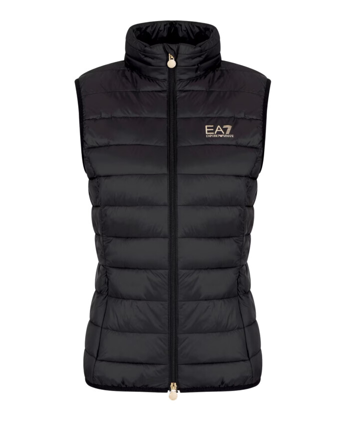 black-padded-nylon-gilet-hooded-jacket