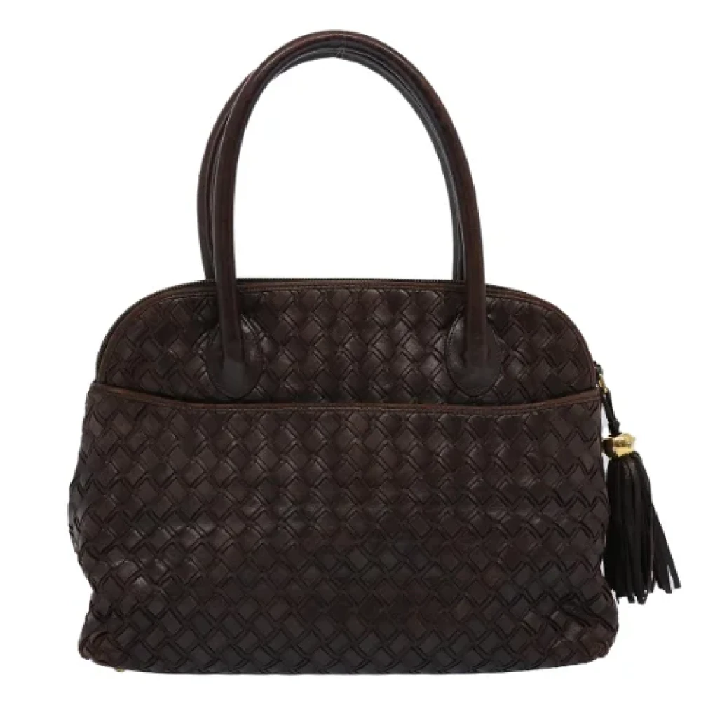 Bally Pre-owned Leather handbags Brown Dames