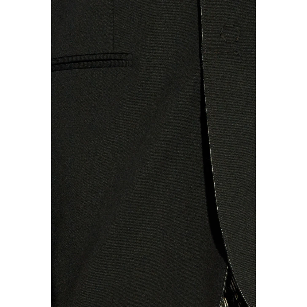 MM6 Maison Margiela Single-breasted Jacket Black Heren