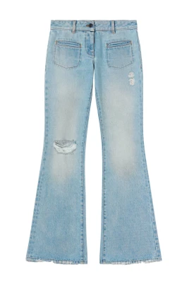 Ljusblå Bootcut Jeans