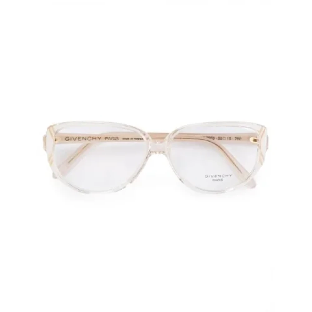 Givenchy Pre-owned Acetate sunglasses White Dames