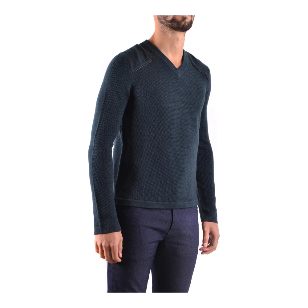 Adidas Gebreide kleding met V-hals Green Heren