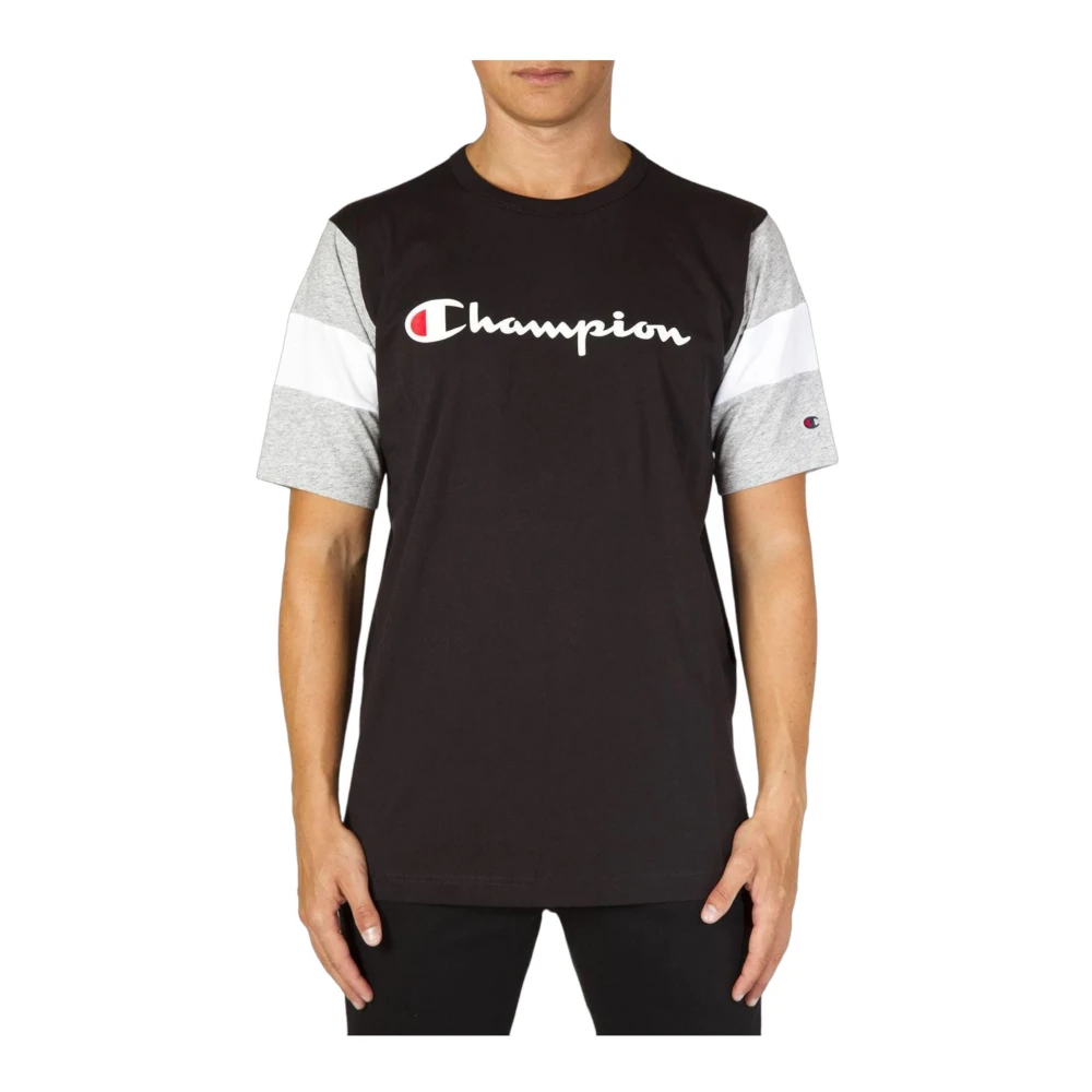 Champion Korte Mouw T-shirt Black Heren
