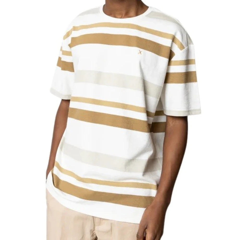 Clean Cut Gestreept T-shirt Multicolor Heren