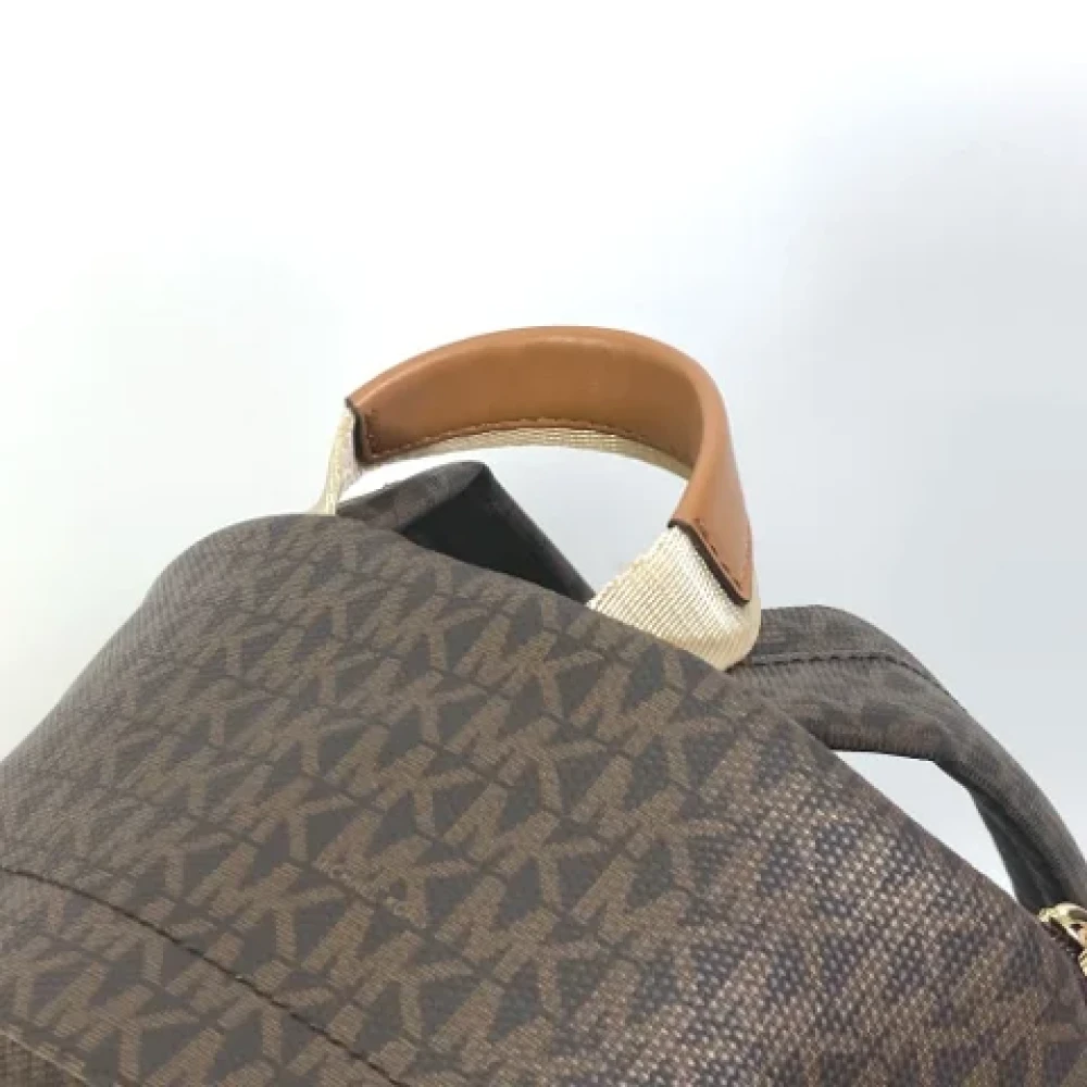 Michael Kors Pre-owned Leather backpacks Brown Dames