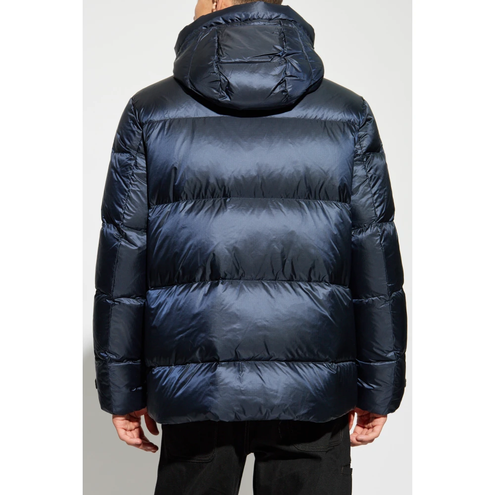 Woolrich Donsjack met capuchon Blue Heren