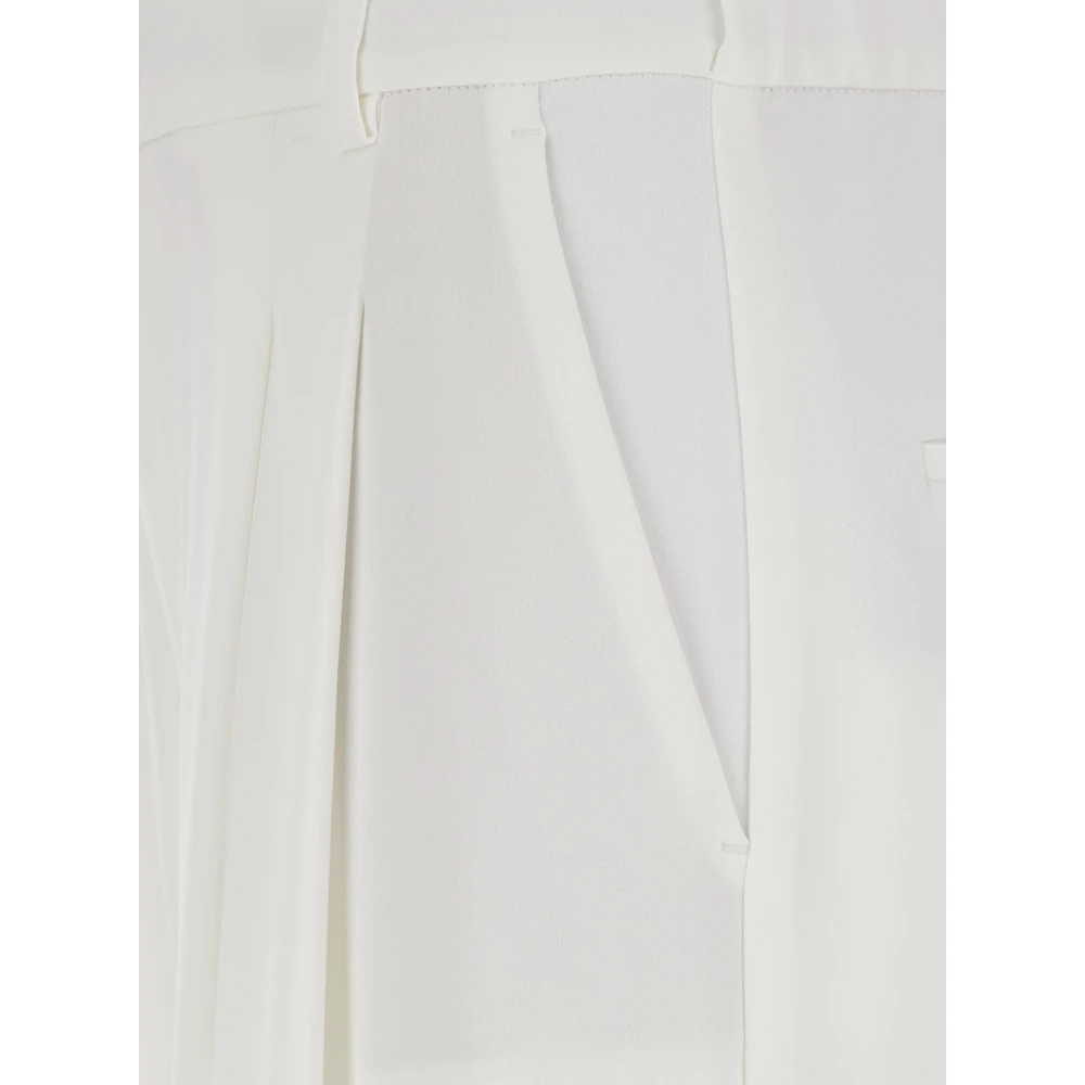 Eleventy Combat Witte Broek met Dubbele Pence White Dames