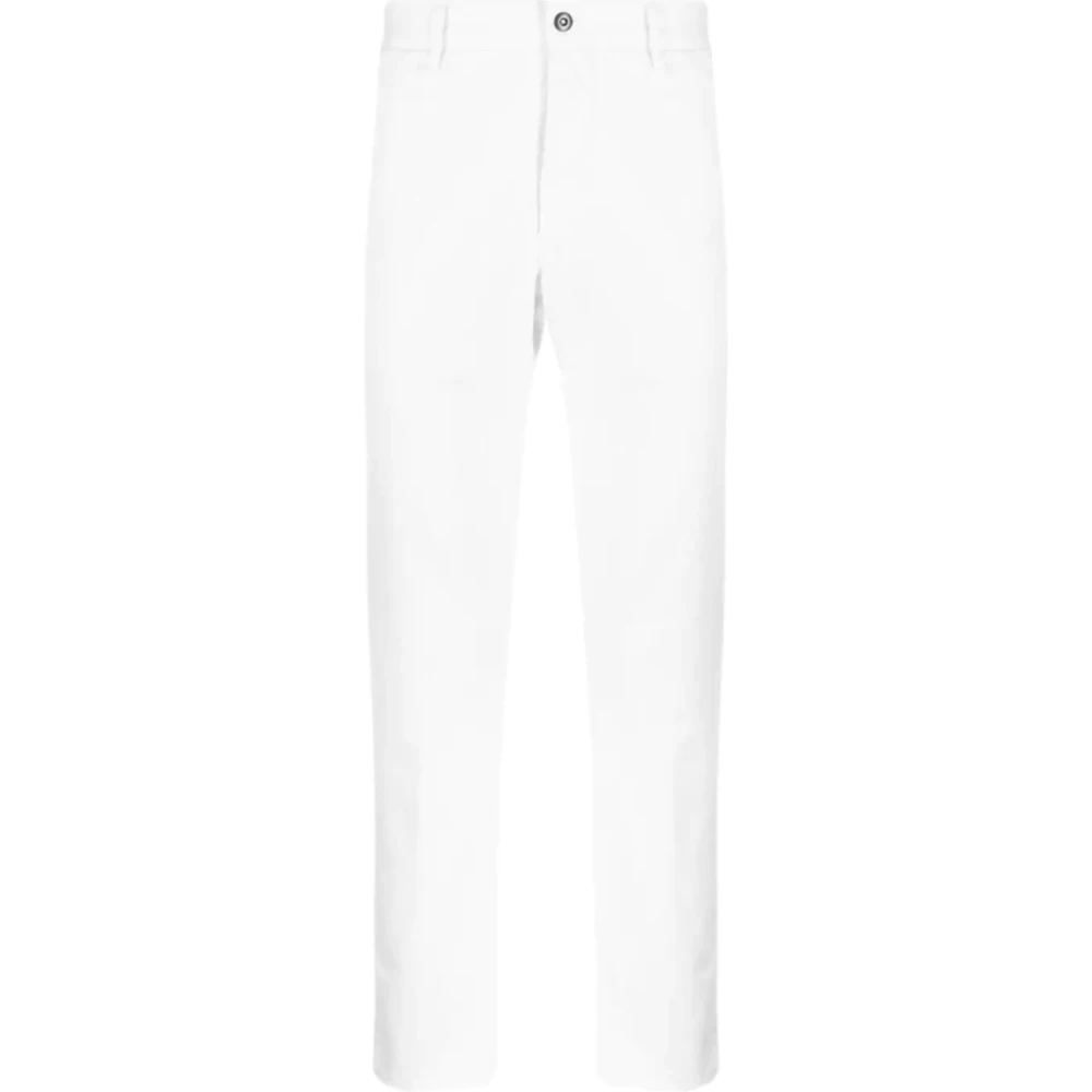 Incotex Stiliga Chinos för Män White, Herr