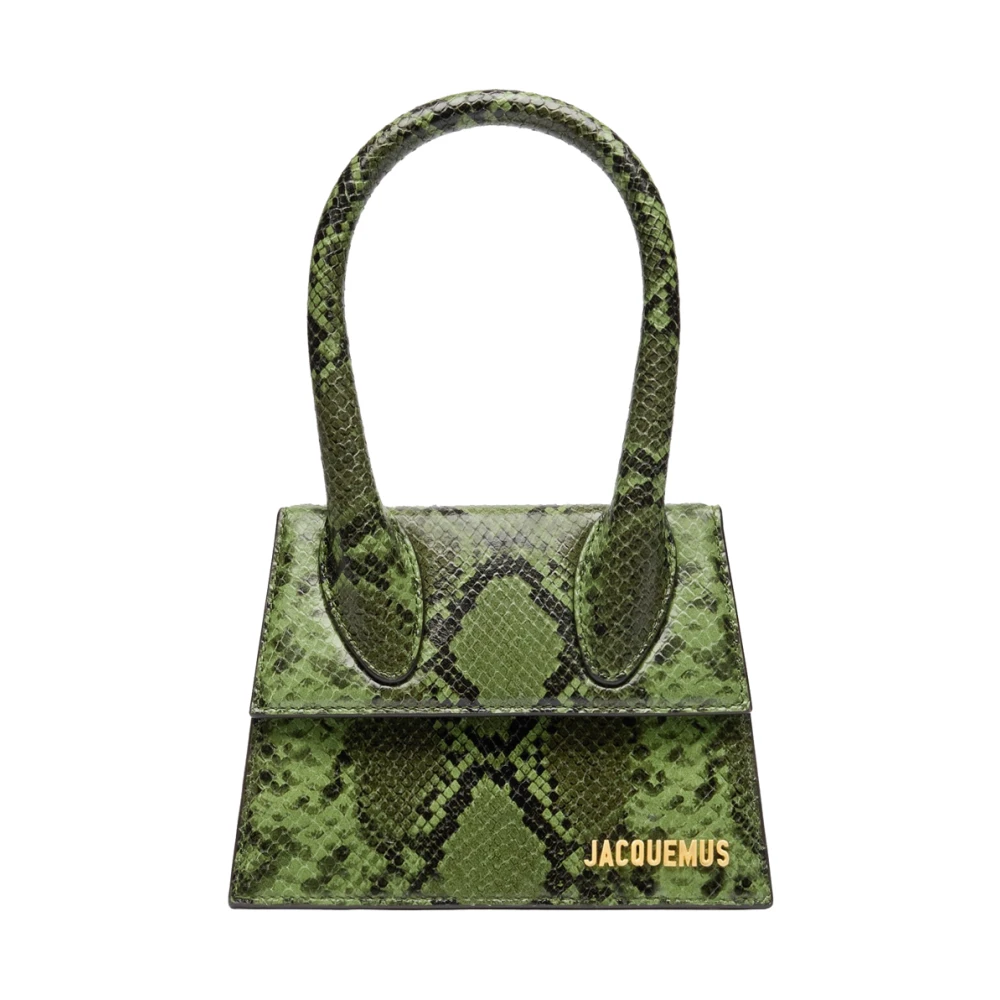 Jacquemus Groene Le Chiquito Moyen Tas Green Dames