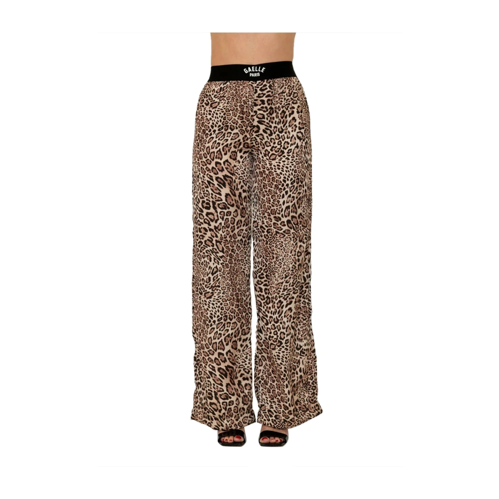 Gaëlle Paris Femme Marron - Palazzo Pant - Pantalons - Brun - Taille: 38 Fr