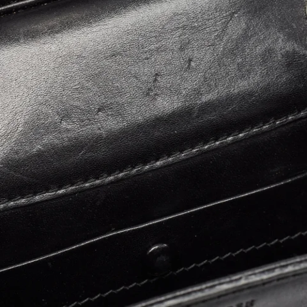 Ralph Lauren Pre-owned Leather shoulder-bags Black Dames