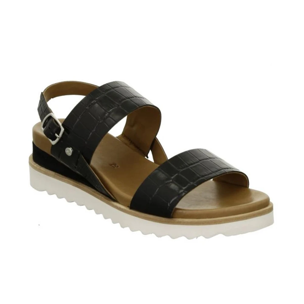 Ara Women's Black Valencia-S - Flat Sandals - 4 Uk - Shoes