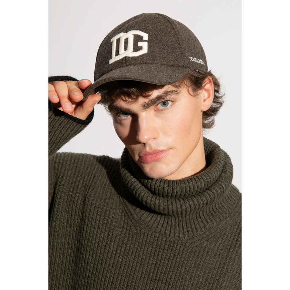 Dolce & Gabbana Baseball cap Gray Heren