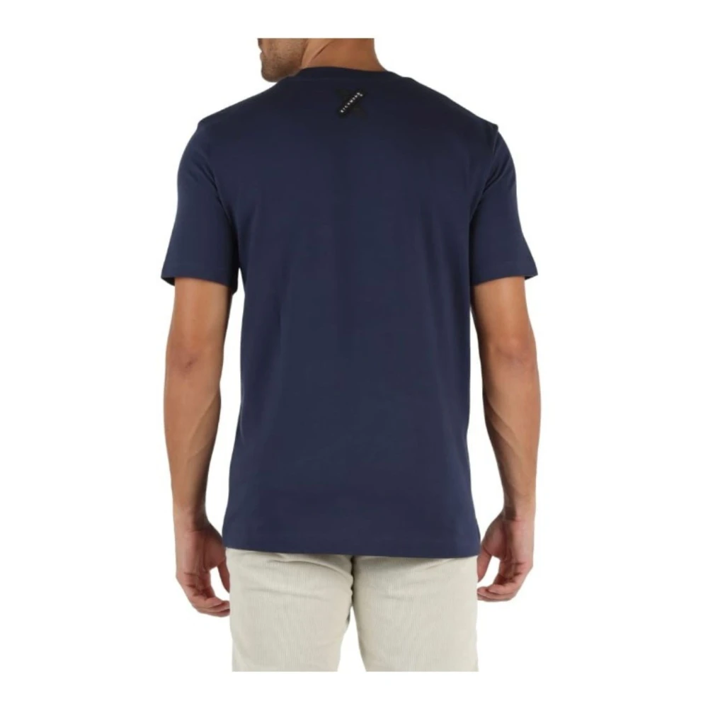 John Richmond Heren Logo T-shirt Blue Heren