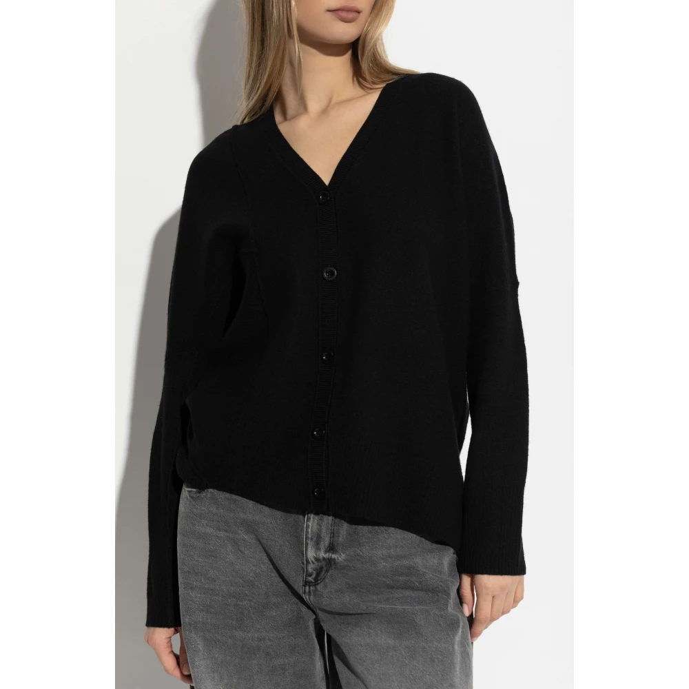 AllSaints Wollen vest Antonina Black Dames