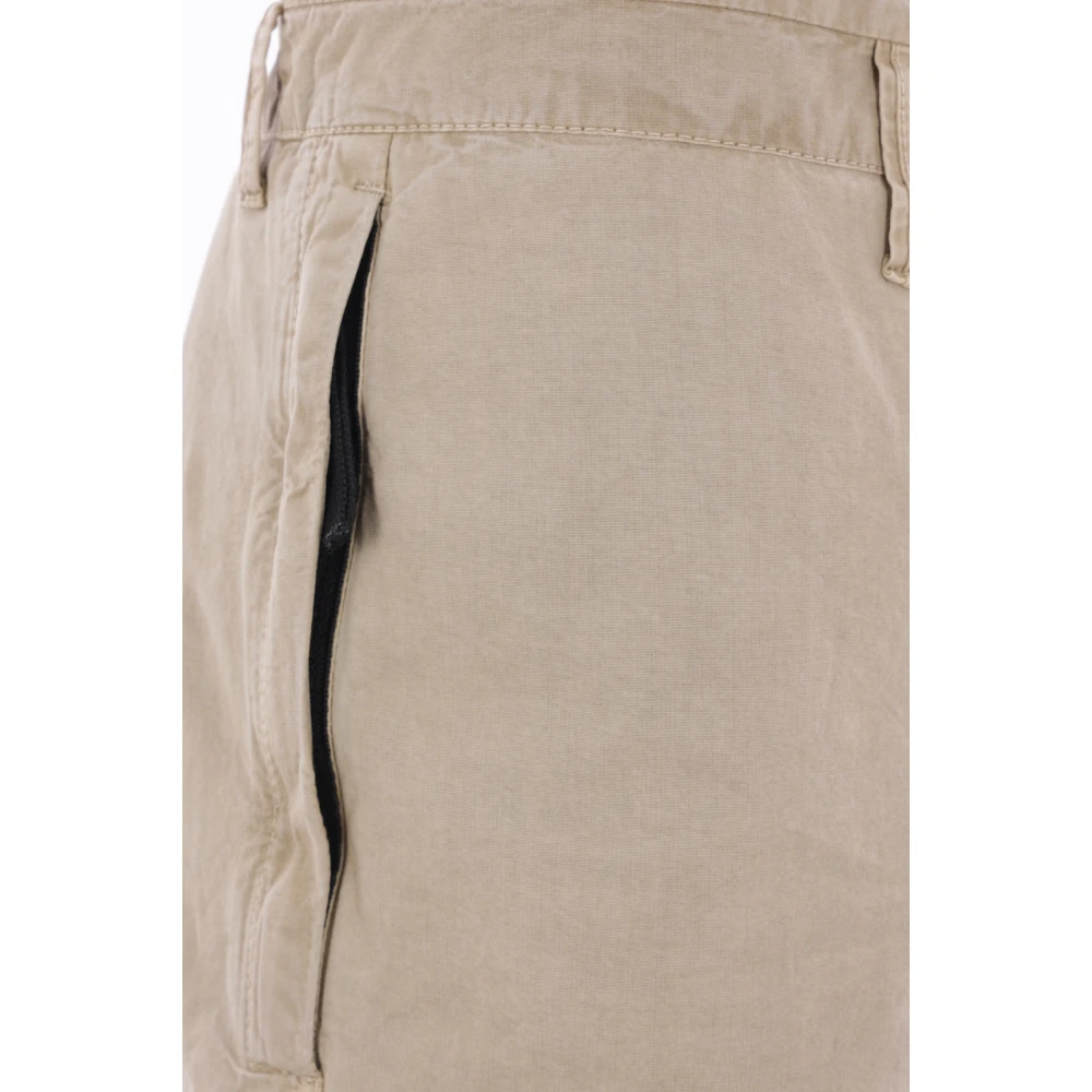 Stone Island Cargo Shorts in Beige met Meerdere Zakken Beige Heren