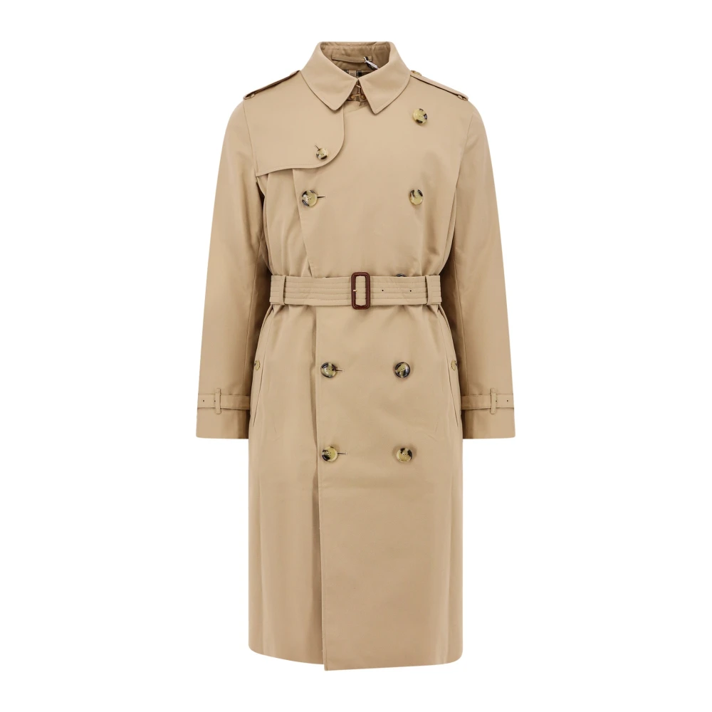 Burberry Men's Brown Kensington Trench Coat
