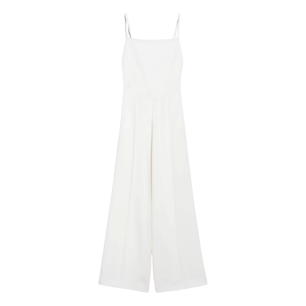 Max Mara Stijlvolle Jumpsuit voor Vrouwen White Dames
