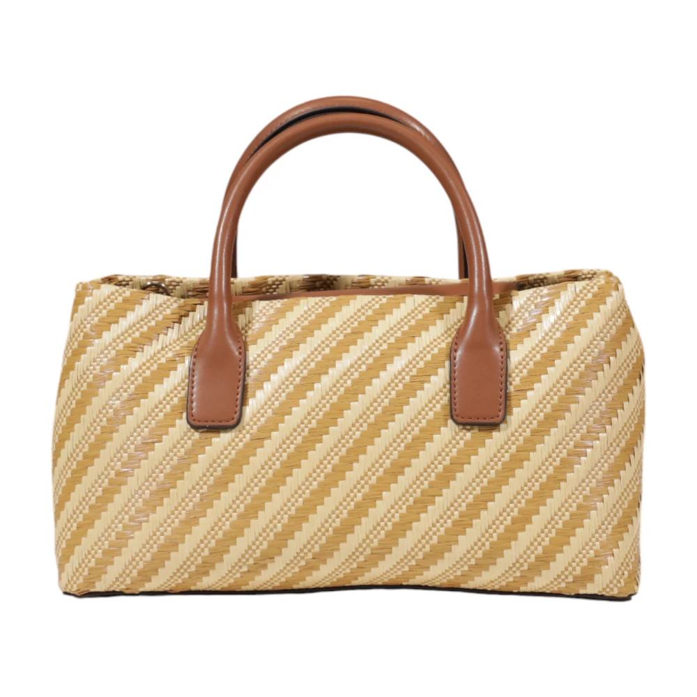 Guess Beige Schoudertas met Zakken Beige Dames