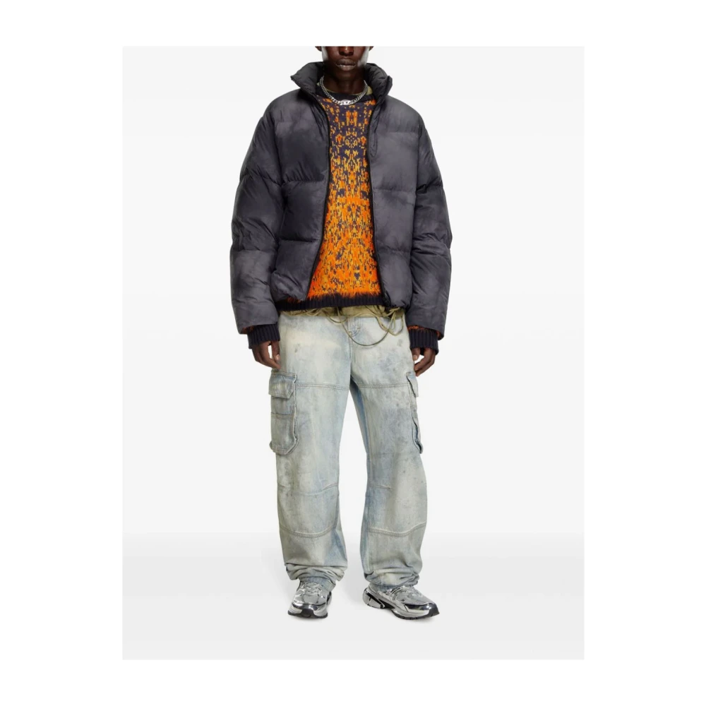 Diesel Stijlvolle Zwarte Kledingcollectie Black Heren