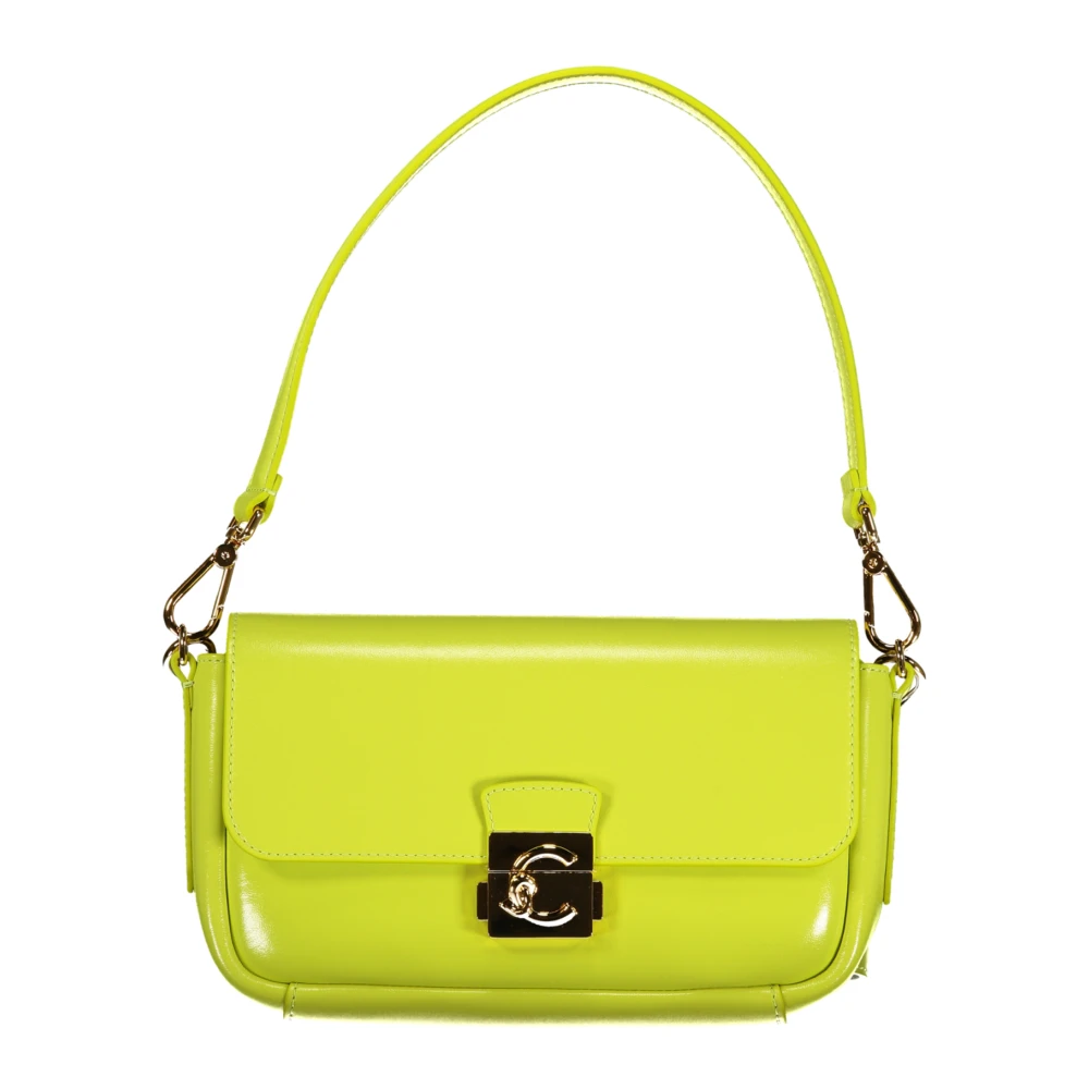 Coccinelle Women's Green Cross Body Bags, One Size, C-Me Lock Small Bag