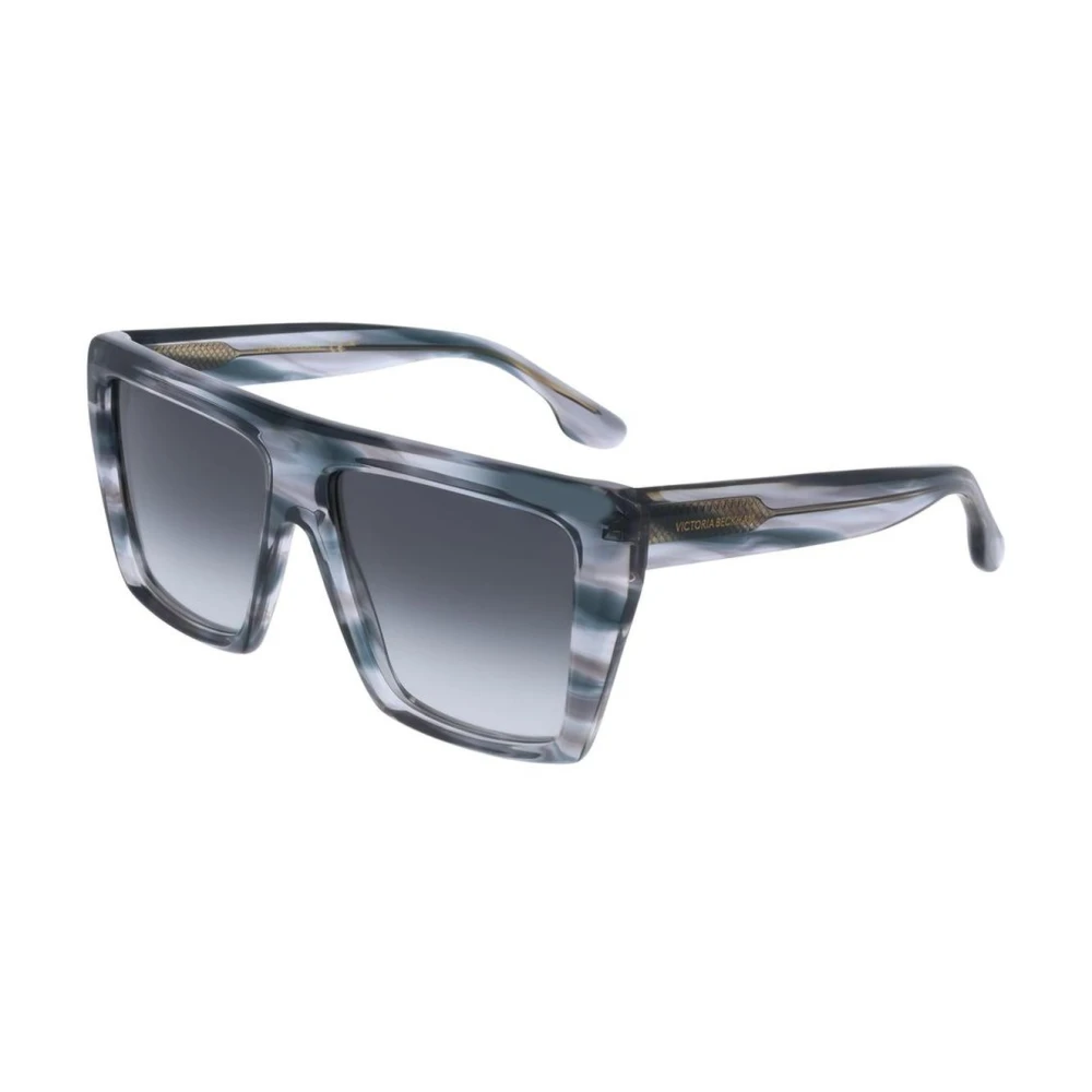 Victoria Beckham Women's Gray Acetate Rectangular Frame Sunglasses - Sunglasses - One Size - Accessories