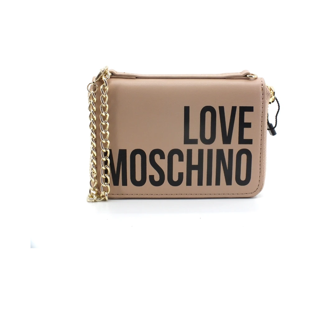 Love Moschino Femme Beige - Bags > Cross Body Bags