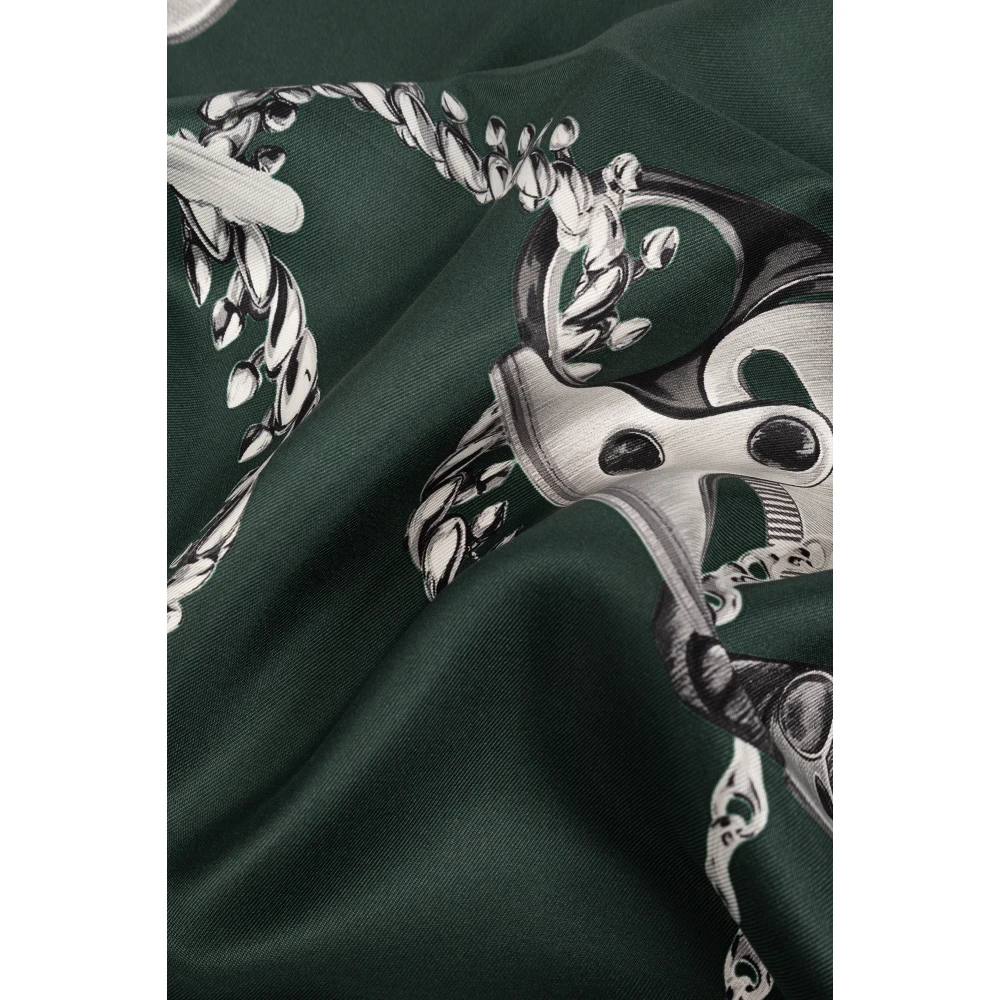 Burberry Zijden sjaal Green Heren
