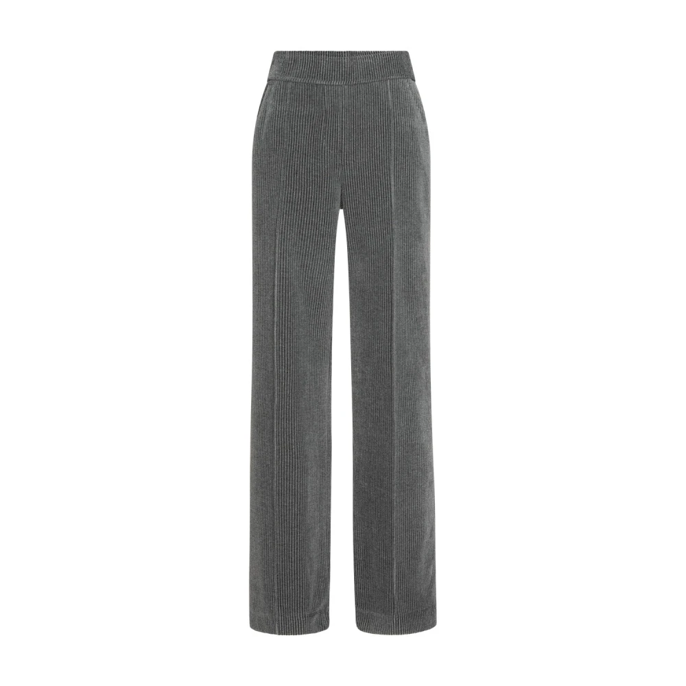 RIANI Corduroy Elastische Taille Broek Casual Stijl Gray Dames
