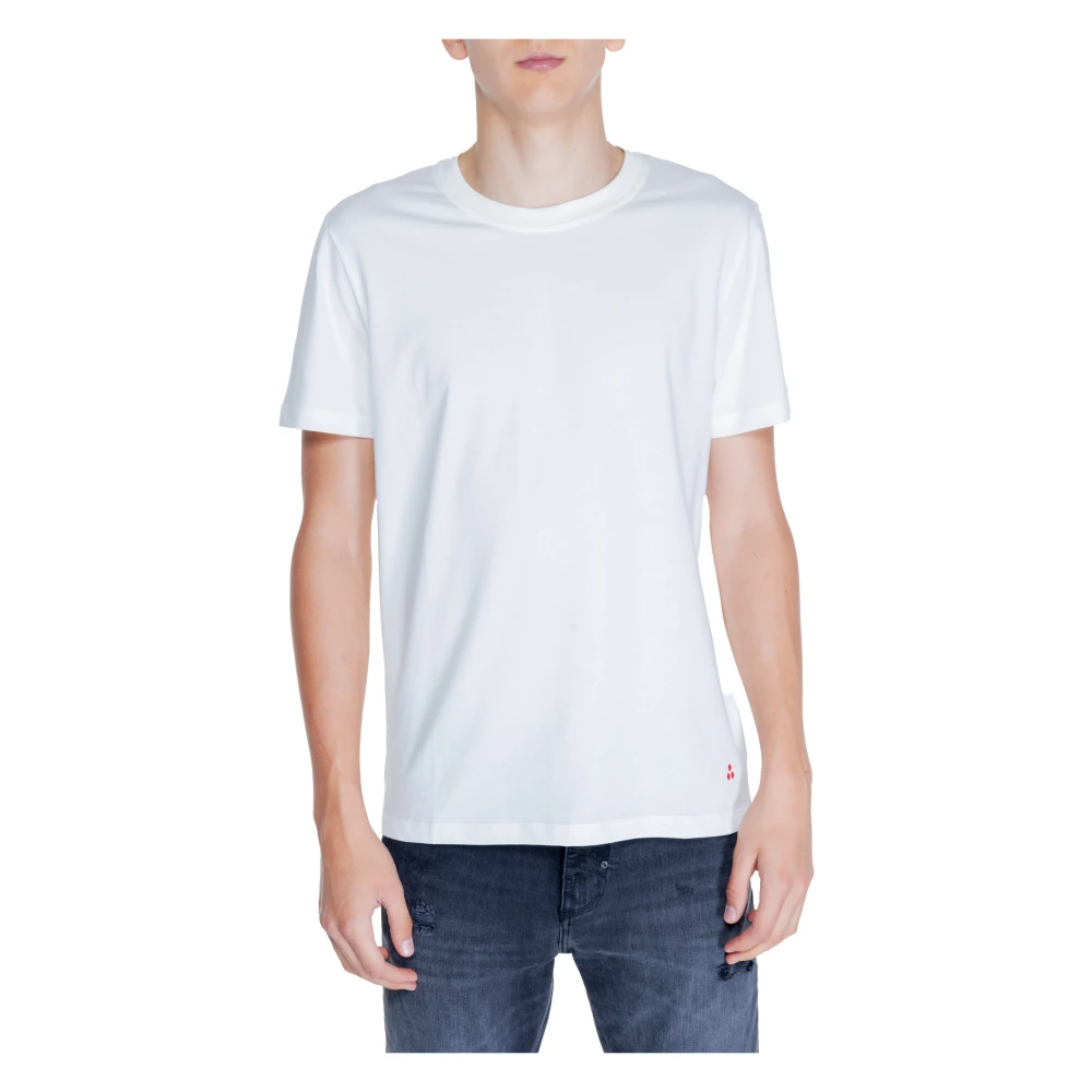 Peuterey Manderly T-Shirt Lente Zomer Collectie Katoen White Heren