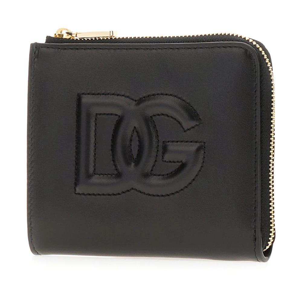 Dolce & Gabbana Stijlvolle Portemonnee Black Dames
