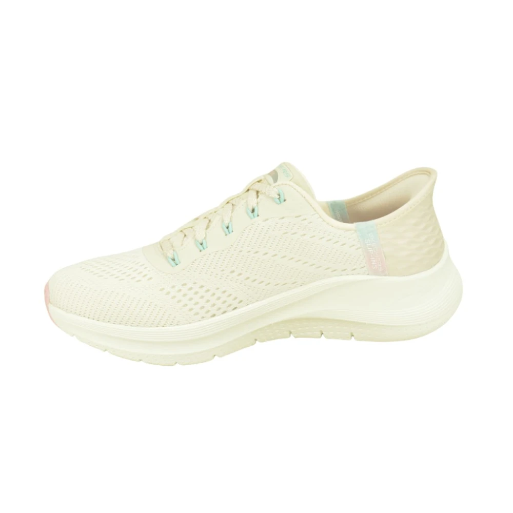 Skechers Slip-In Sneakers Dames Schoenen Beige