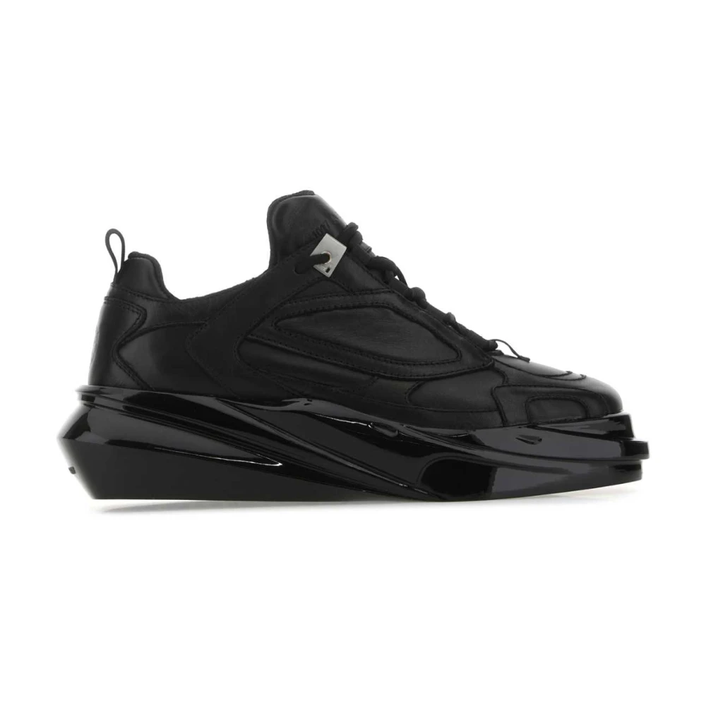1017 Alyx 9SM Zwarte lederen wandel sneakers Dames Schoenen