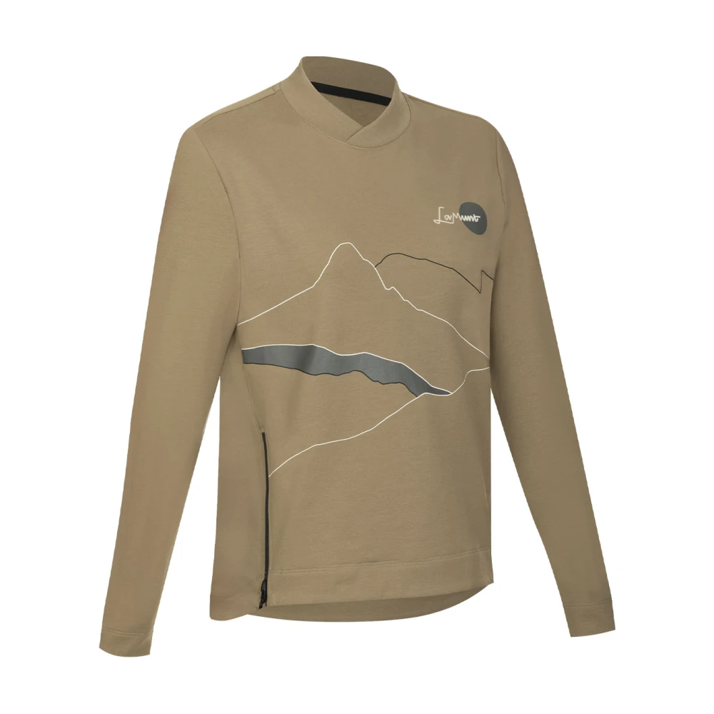 LaMunt Woestijn Taupe Arty Sweater Brown Dames