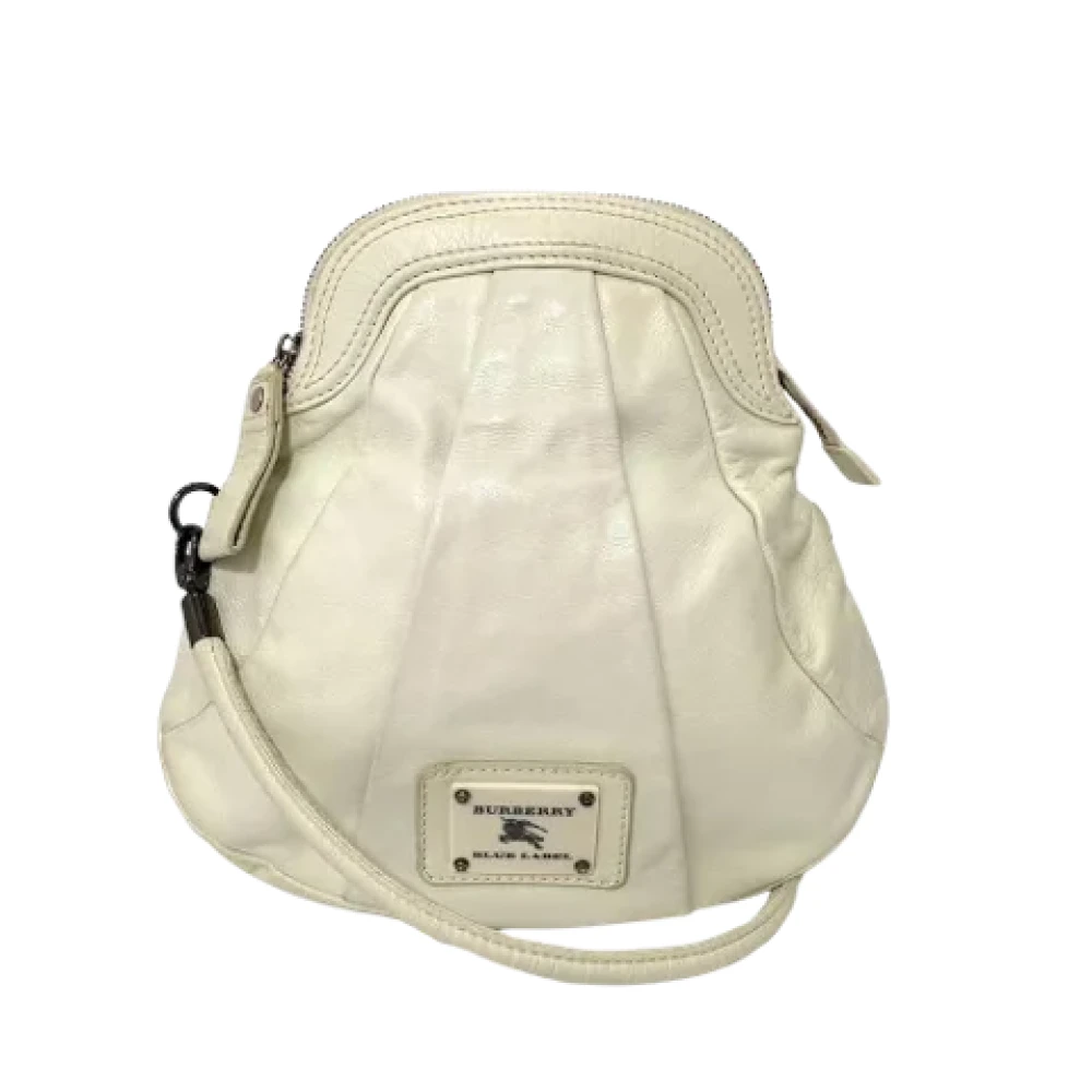 Burberry Vintage Pre-owned Fabric shoulder-bags Beige Dames