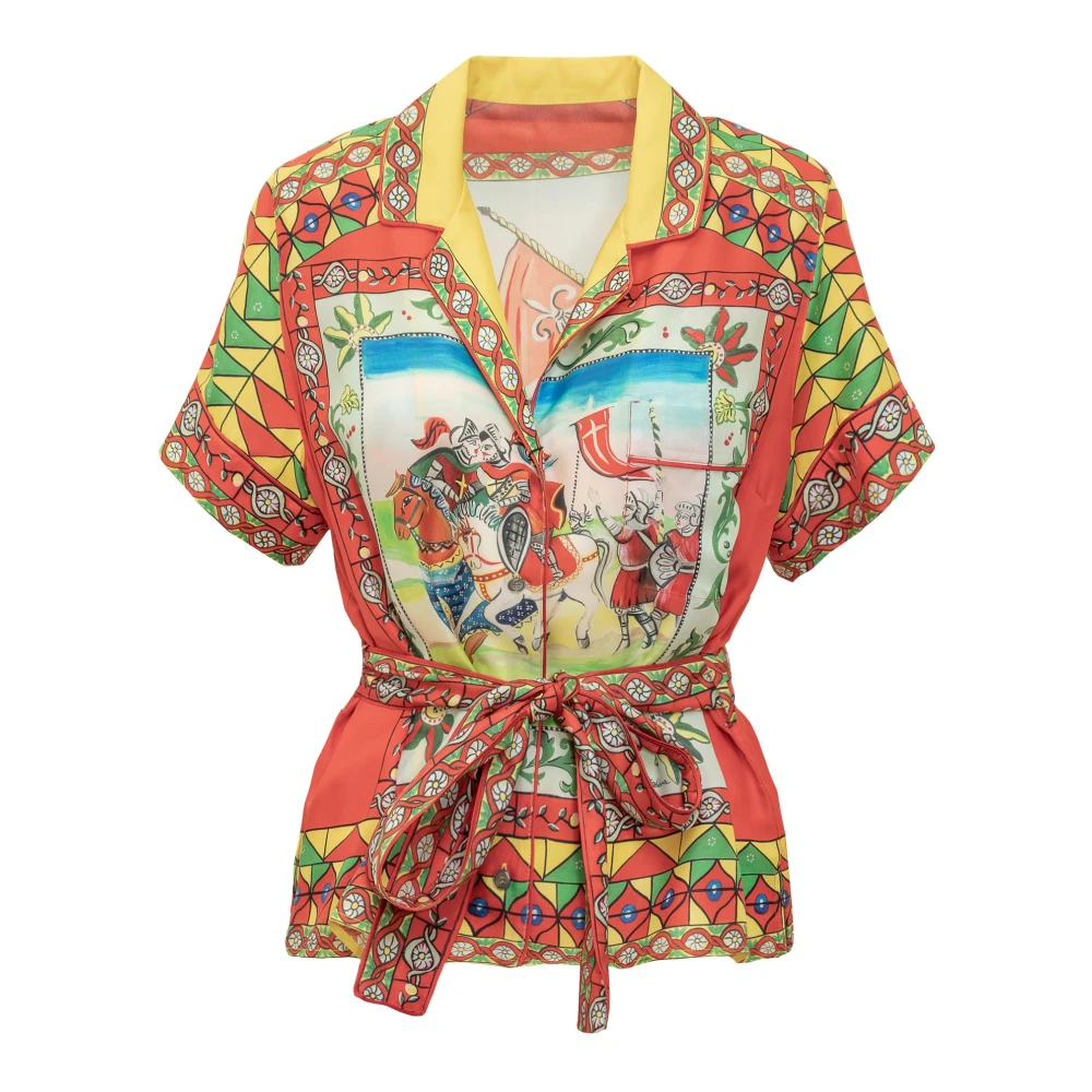 Dolce & Gabbana Stijlvolle Overhemden Multicolor Dames