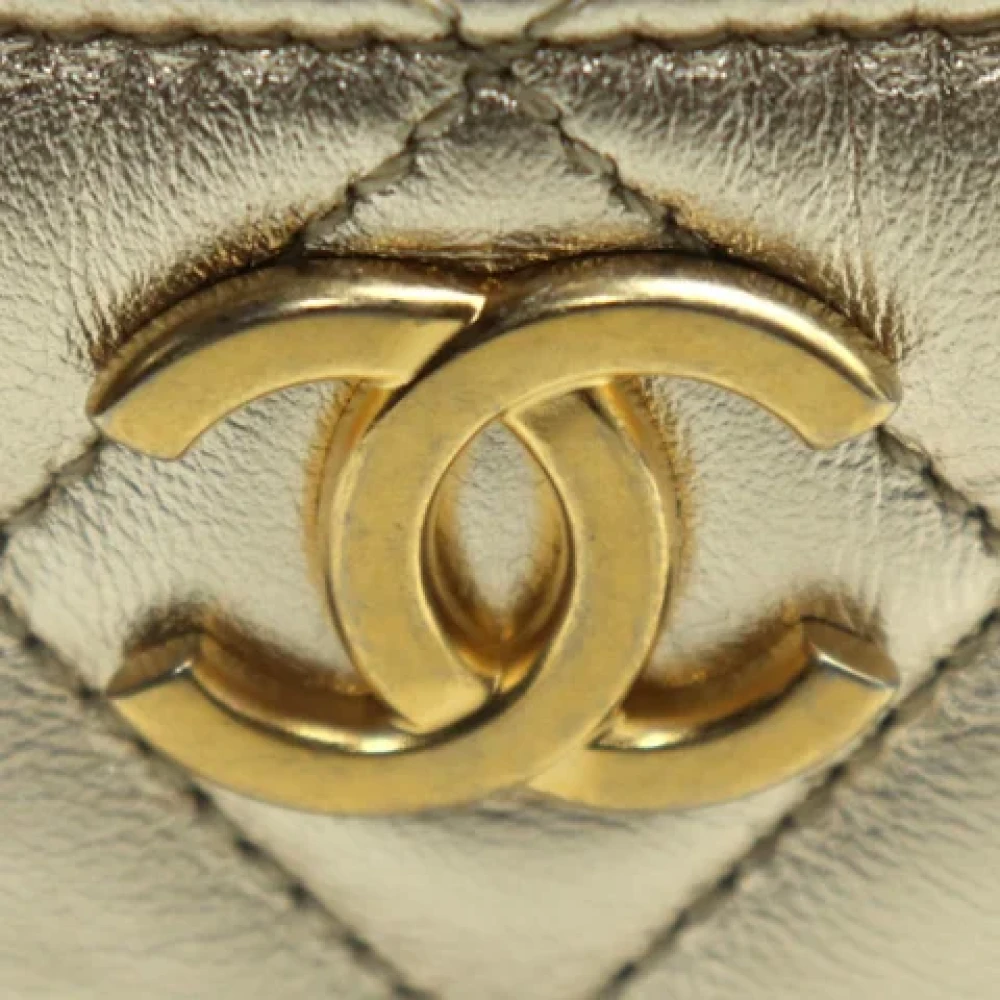 Chanel Vintage Pre-owned Fur chanel-bags Yellow Dames