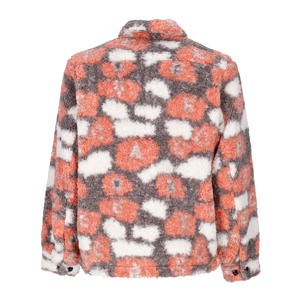 Obey Sherpa Gevoerde Jas Oranje Multi Multicolor Heren