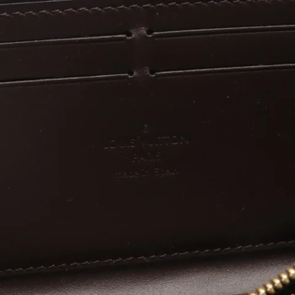 Louis Vuitton Vintage Pre-owned Leather wallets Red Dames