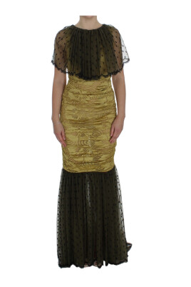 yellow-floral-lace-sheath-dress