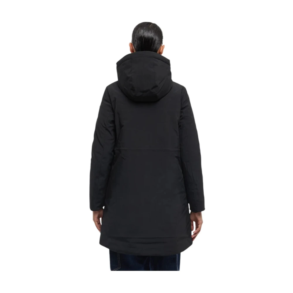 RefrigiWear Stijlvolle Winterjas Black Dames