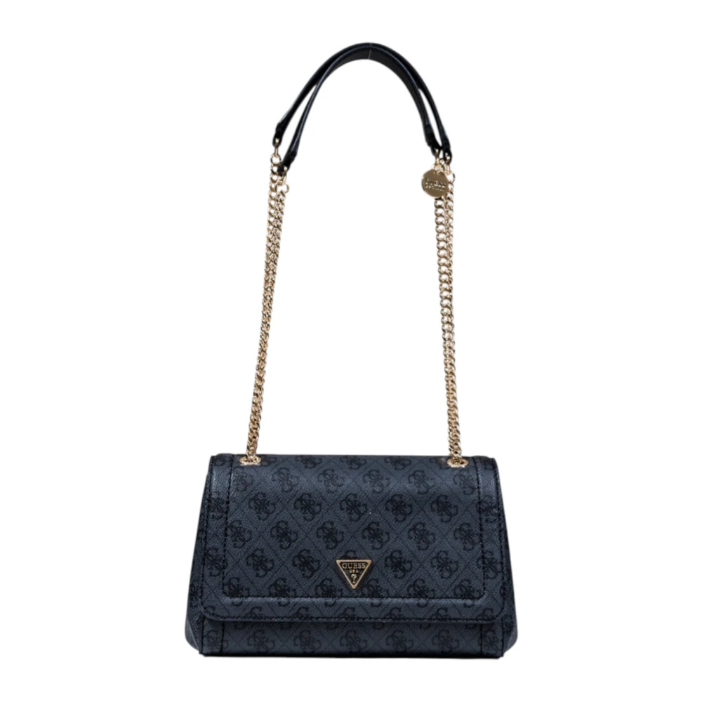 Guess Women's Gray Shoulder Bags, One Size, Convertible Crossbody Flap Bag