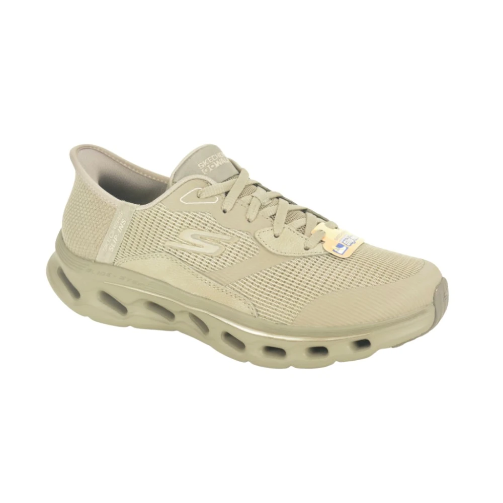Skechers Slip-In glideZ Dames Schoenen Beige